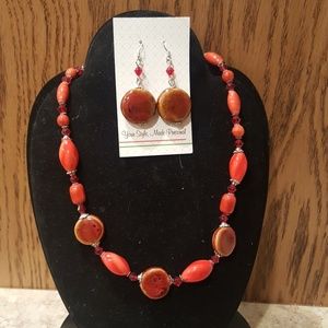 Necklace & earrings set